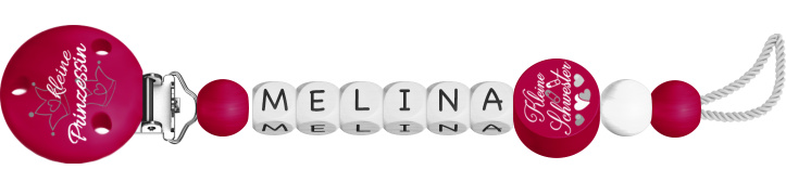 personalisierte Schnullerkette