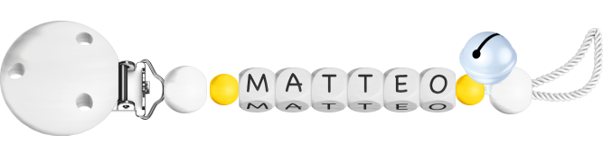 personalisierte Schnullerkette