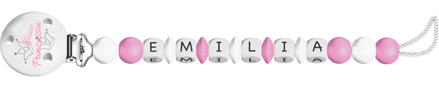 personalisierte Schnullerkette