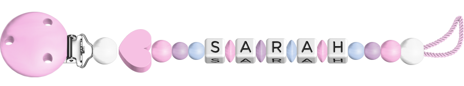 personalisierte Schnullerkette