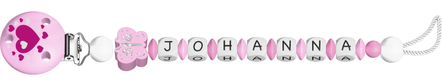 personalisierte Schnullerkette
