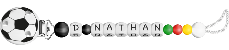 personalisierte Schnullerkette
