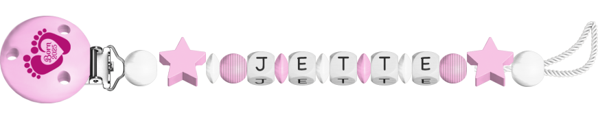 personalisierte Schnullerkette