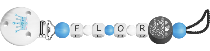 personalisierte Schnullerkette