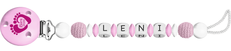 personalisierte Schnullerkette