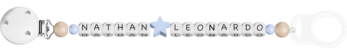 personalisierte Schnullerkette