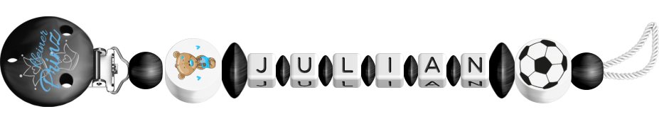 personalisierte Schnullerkette