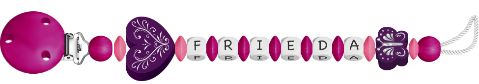 personalisierte Schnullerkette