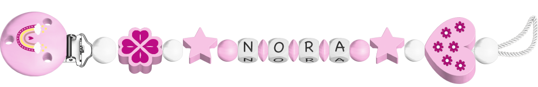 personalisierte Schnullerkette