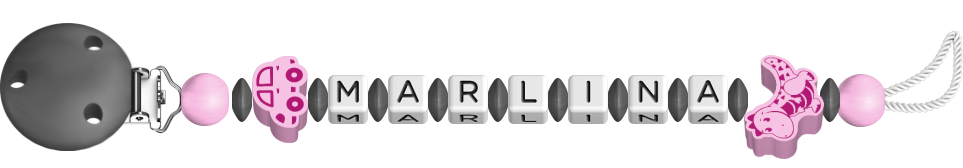 personalisierte Schnullerkette