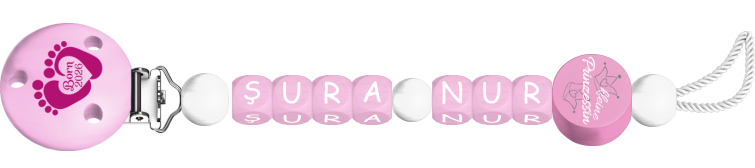 personalisierte Schnullerkette